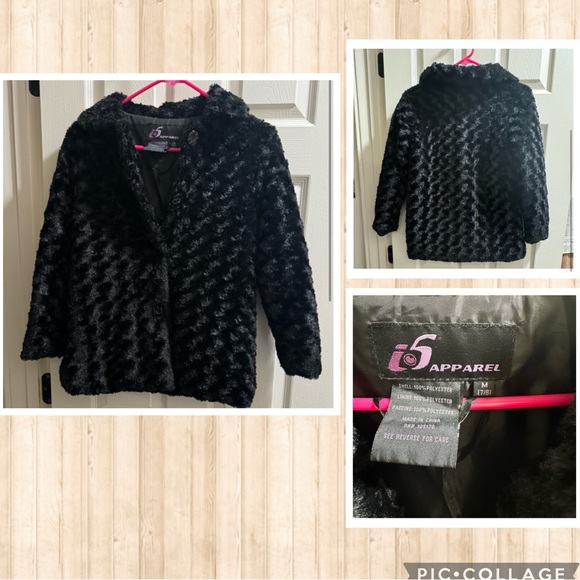 Girl Furry Coat - Picture 2 of 4